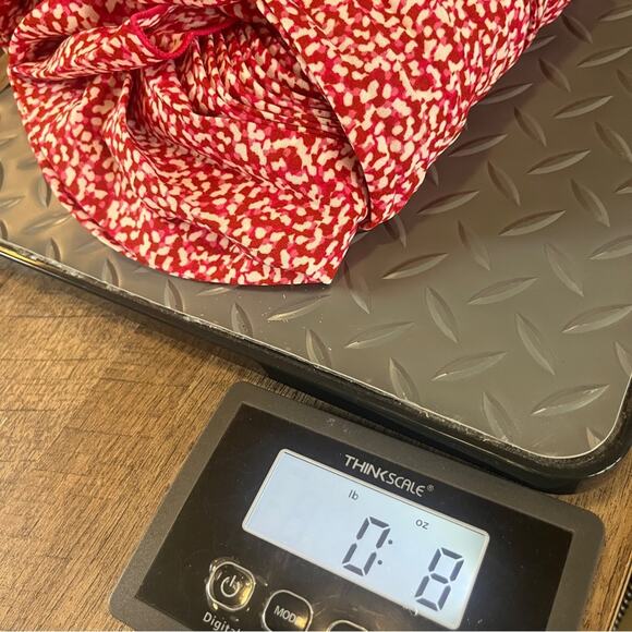 Vince Camuto Pleated Midi Skirt Womens Small Pink White Elastic Waist Lined Soft - Picture 10 of 10